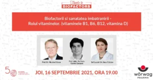 Biofactorii si sanatatea imbatranirii – Rolul vitaminelor