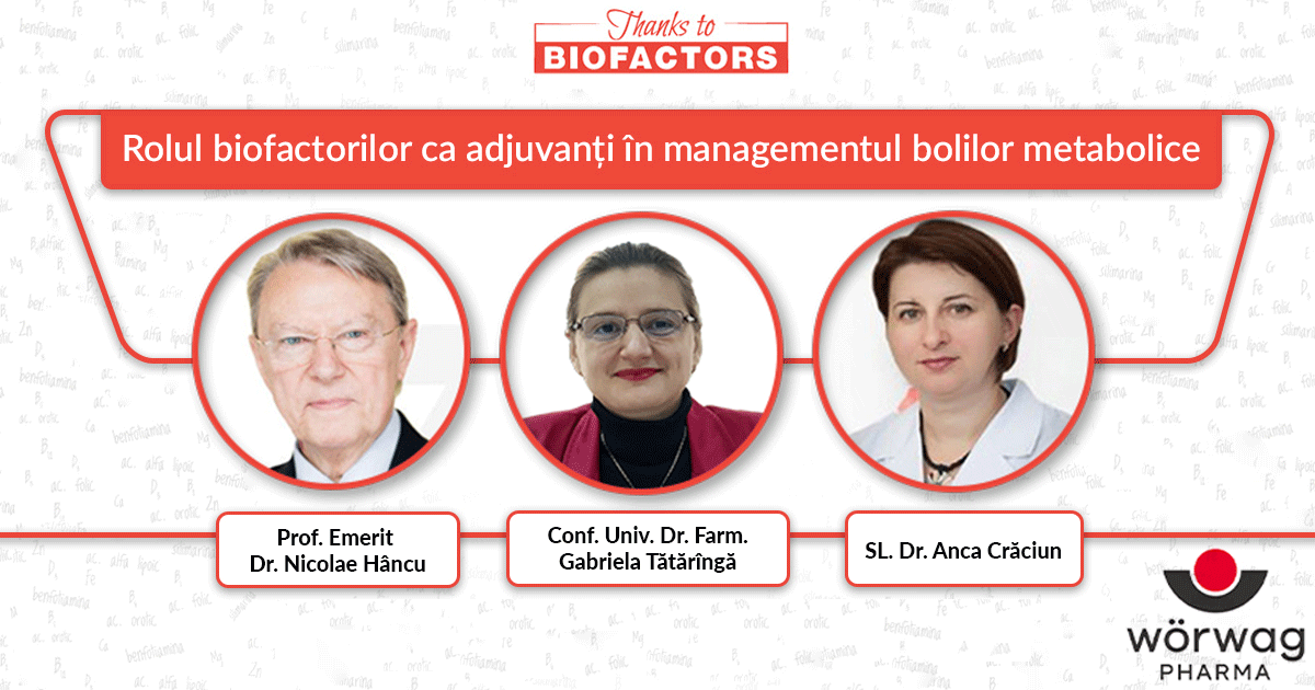 Rolul biofactorilor ca adjuvanti in managementul bolilor metabolice