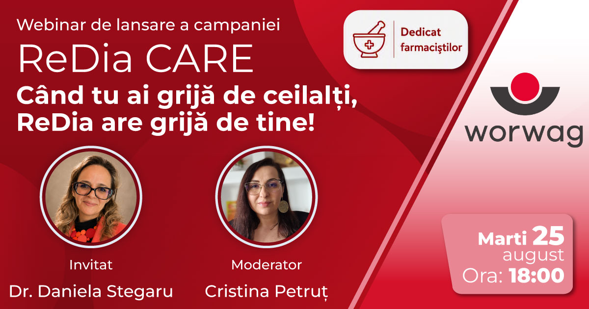 Webinar de lansare a campaniei ReDia CARE